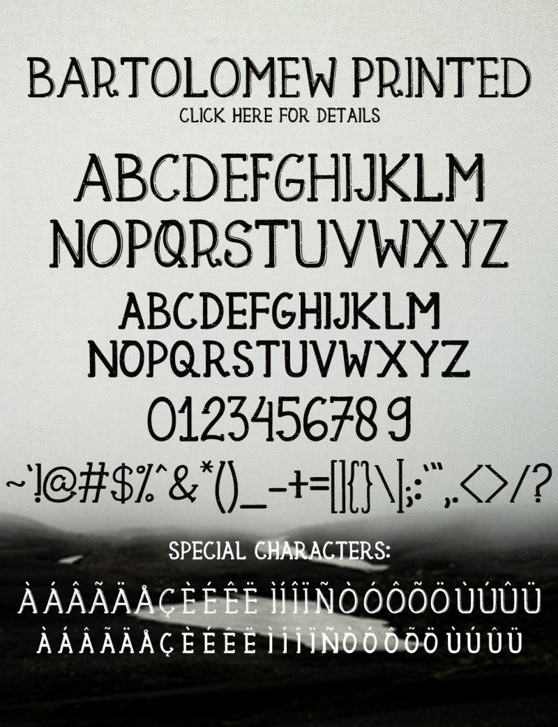 무료 영어 폰트 빈티지로고에 유용할 듯 : 네이버 블로그, image size:800x1041