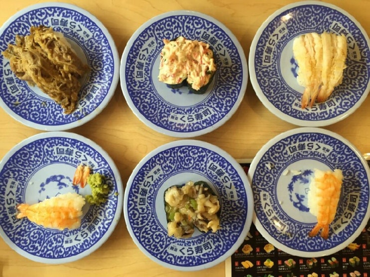  [일본여행] 오사카 맛집 쿠라스시! 100엔 스시
