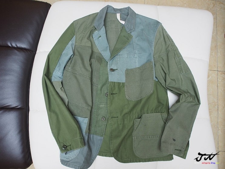  2015 A/W JSHomestead NOBEL CLOTHING PATCHWORK JACKET 저널스텐다드 홈스테드 노벨 클로딩 패치워크 자켓