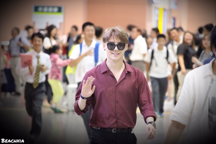 Xia 시아준수 일본 고베 도착 네이버 블로그