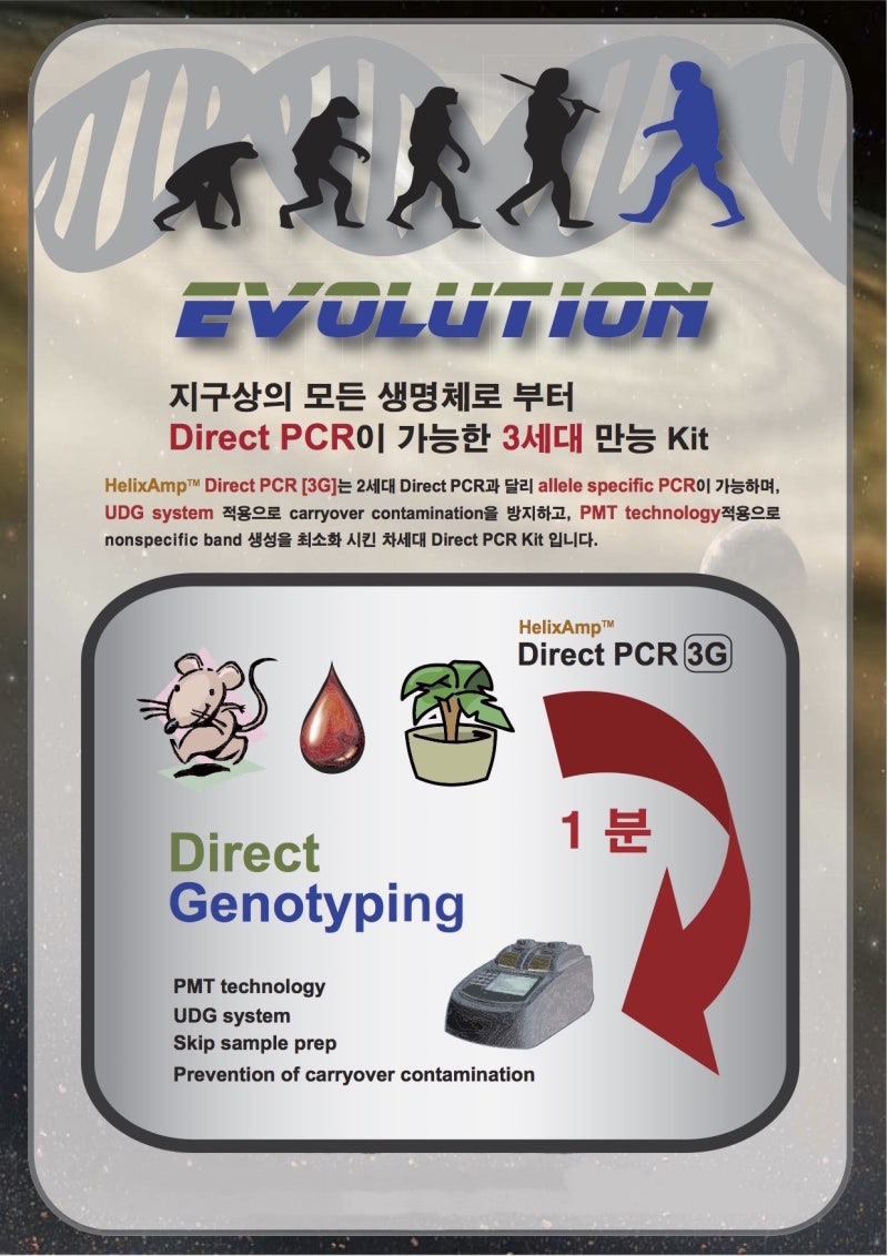 [엔바이오랩]-NanoHelix / Direct PCR 3G / DNA 정제 과정없이 Target DNA 증폭 : 네이버 블로그