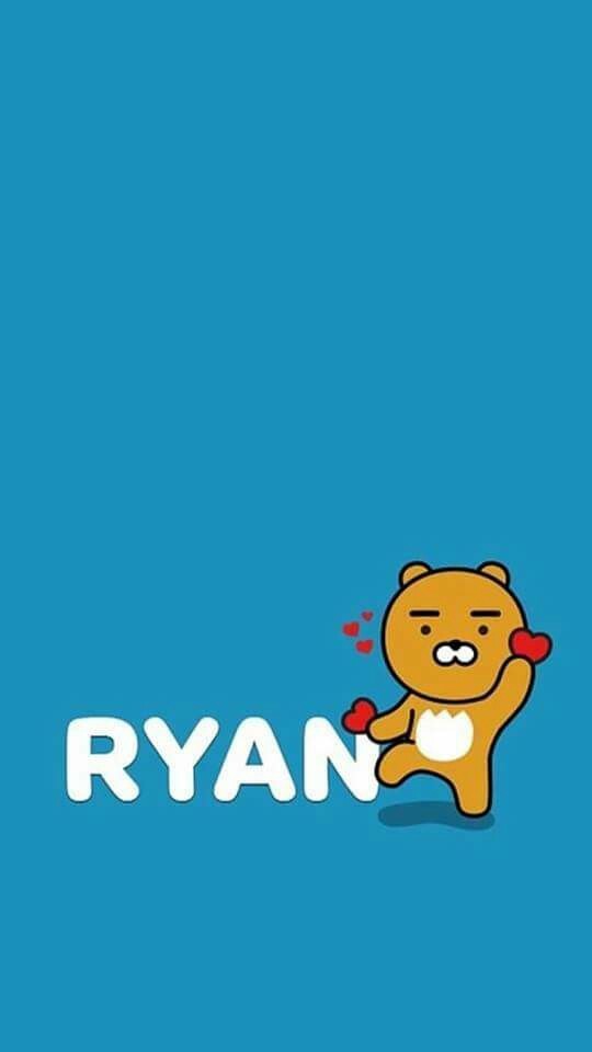  카카오프렌즈 라이언 배경화면 공유합니당~