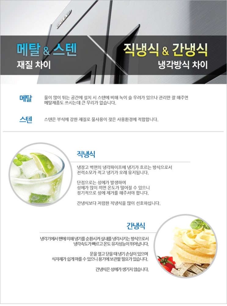  [천안 태성유통] 우성 영업용 45박스 냉장고 4도어 AS 및 제품 설명