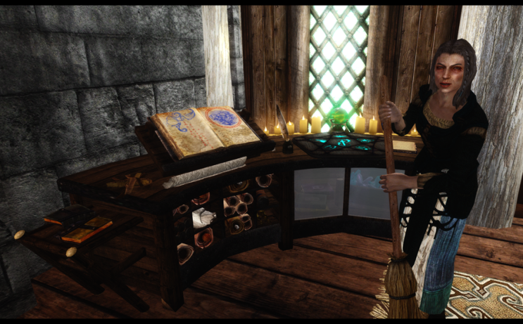 스카이림 Se Le Equippable Tomes Belt Worn Books 한글화 네이버 블로그