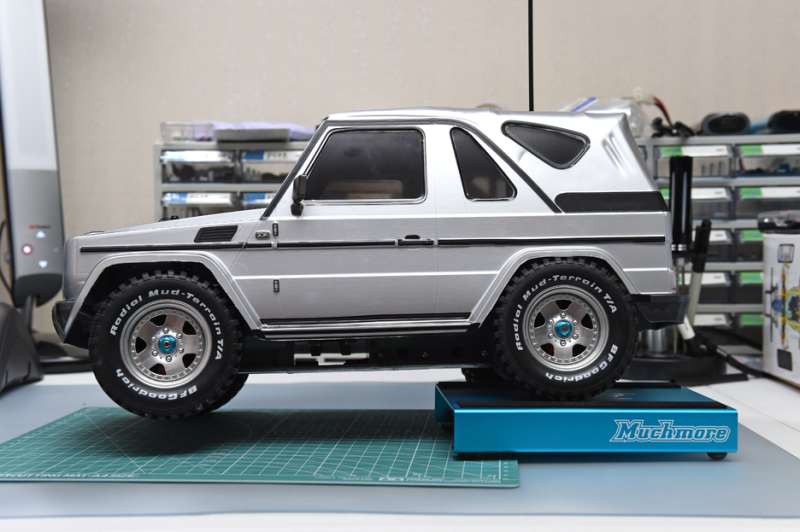 レオパードフラワーブラック タミヤ(TAMIYA)「Mercedes BENZ G320」MF
