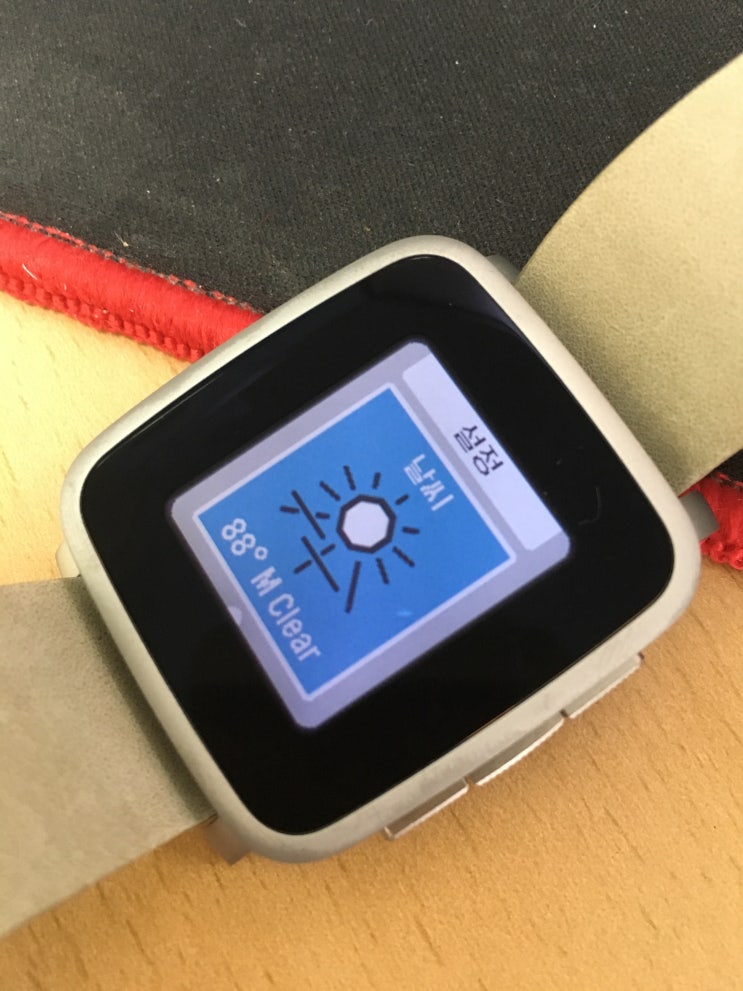 페블 타임 스틸 (Pebble Time Steel) 사용기