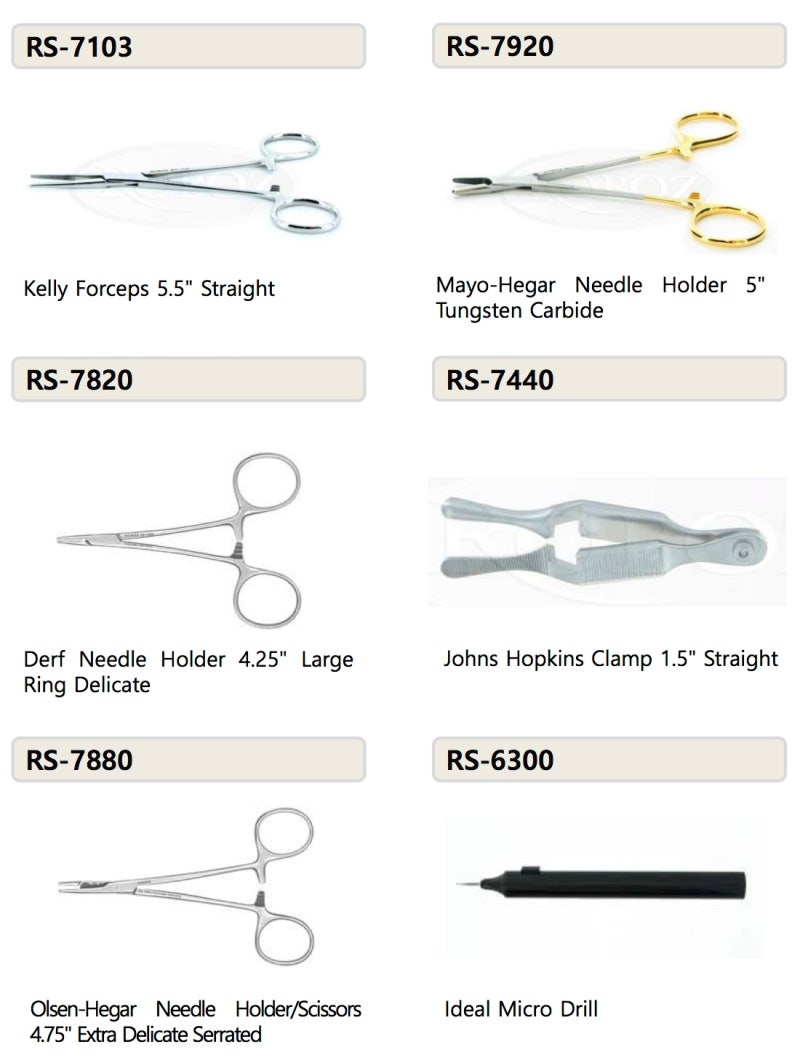 [엔바이오랩]-ROBOZ / Surgical Instrument-Most Popular Items / 로보즈사의 가장 인기있는 ...
