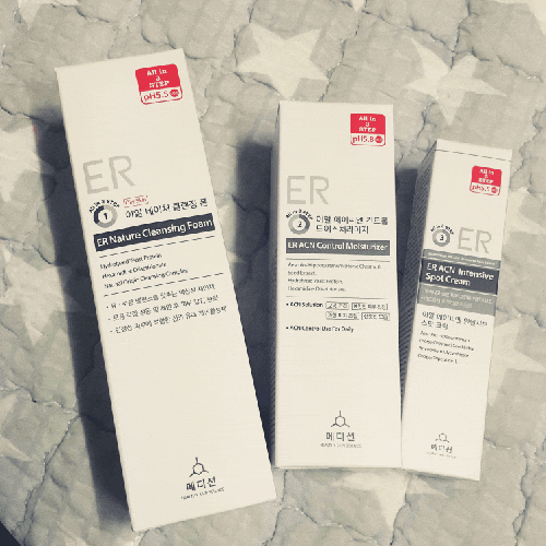  [리뷰] 여드름피부화장품 메디션 이알 구하라 박스!