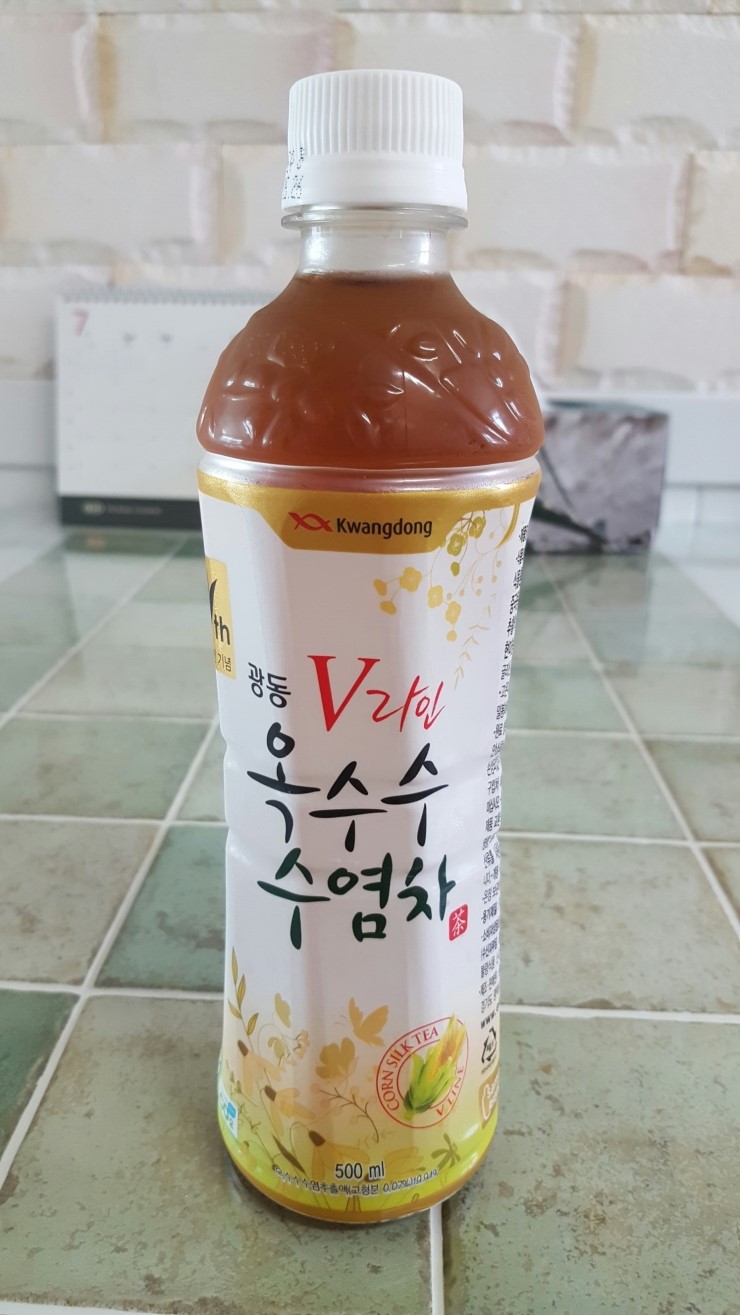 광동 V라인 옥수수 수염차 Vs 롯데 옥수수 수염차 네이버 블로그