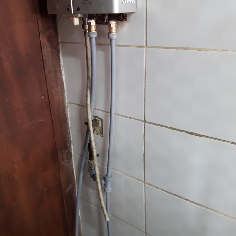 [안산 수도설비] 본오동 상가 수도배관 연결시공 : 네이버 블로그