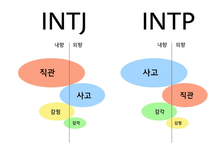 INTJ유형: INFJ, INTP와의 비교