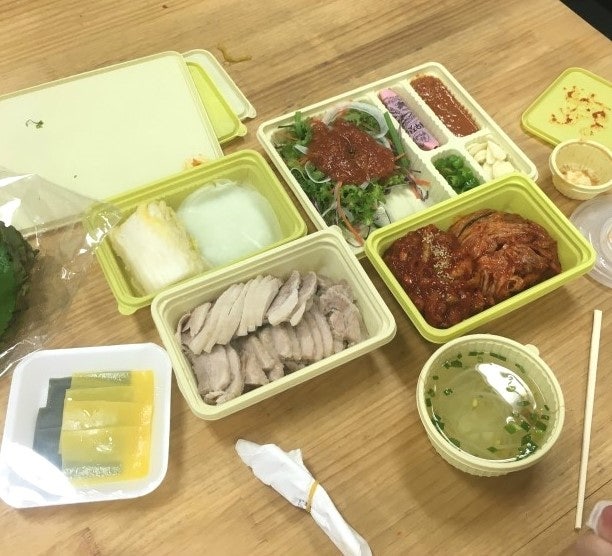 [순천맛집] 원할머니보쌈 배달해 점심먹기