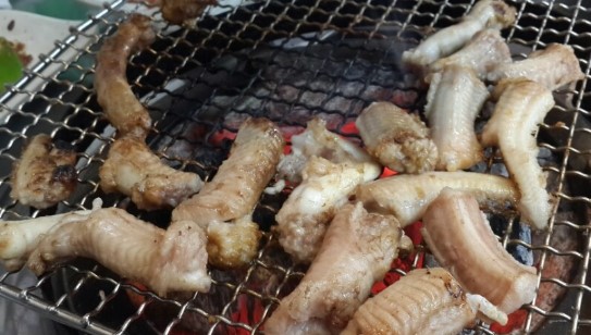 꼼장어 소금구이 언제먹어도 맛나요