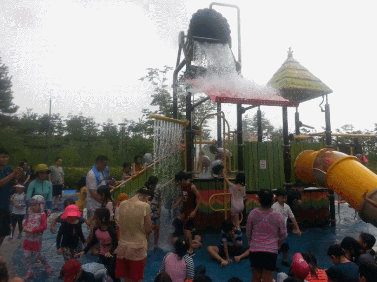  [파주] 무료 물놀이터 '운정건강공원'