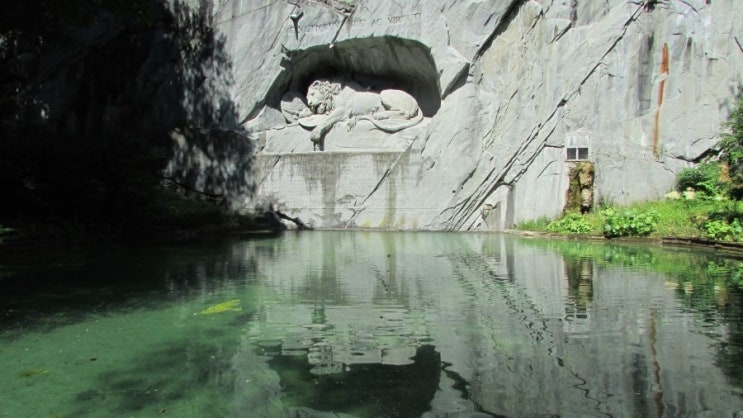 #07. 빈사의 사자상 (L&ouml;wendenkmal, Lion of Lucerne)...