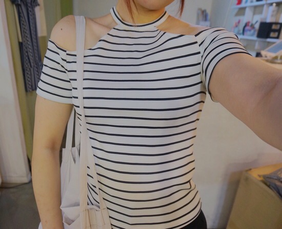 #Sewing Closet - 홀터넥/홀터넥티/크롭티/크롭홀터넥/핸드메이드/핸드메이드티셔츠/홀터넥티셔츠/홀터넥반팔티/단가라티/티셔츠/타이트티셔츠/여름티셔츠 #Sewing Closet - 홀터넥/홀터넥티/크롭티/크롭홀터넥/핸드메이드/핸드메이드티셔츠/홀터넥티셔츠/홀터넥반팔티/단가라티/티셔츠/타이트티셔츠/여름티셔츠