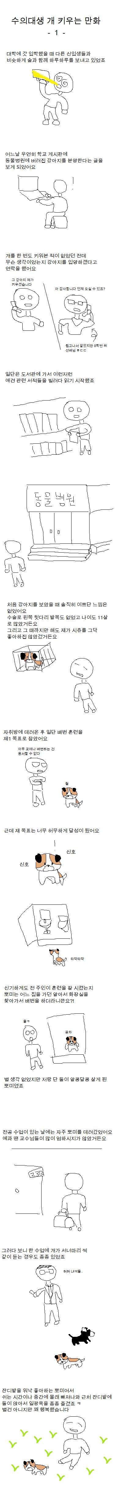 수의대생 개 키우는 만화 : 네이버 블로그, image size:396x4922