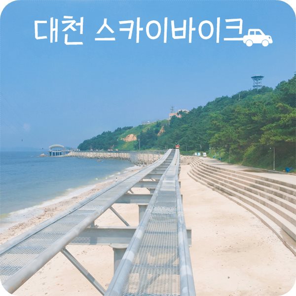  대천,보령 당일치기 여행 1. 대천 스카이바이크 Sky bike