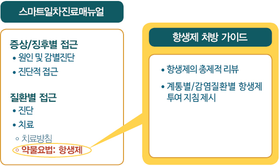  스마트 일차진료매뉴얼 1판에 항생제리뷰가 빠진 이유