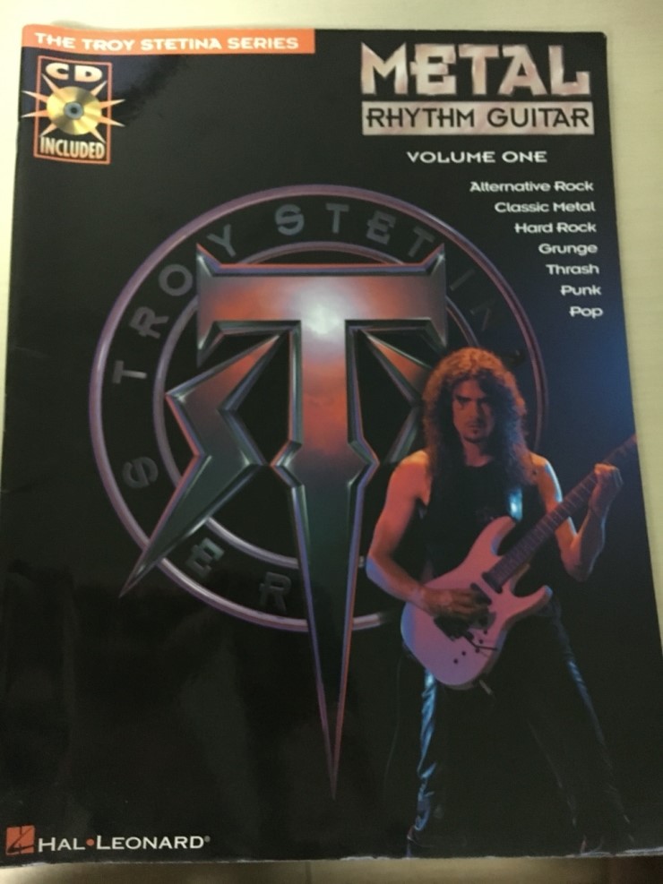 기타교재 추천 리뷰 일렉기타교재 추천! Metal Rhythm guitar volume one 