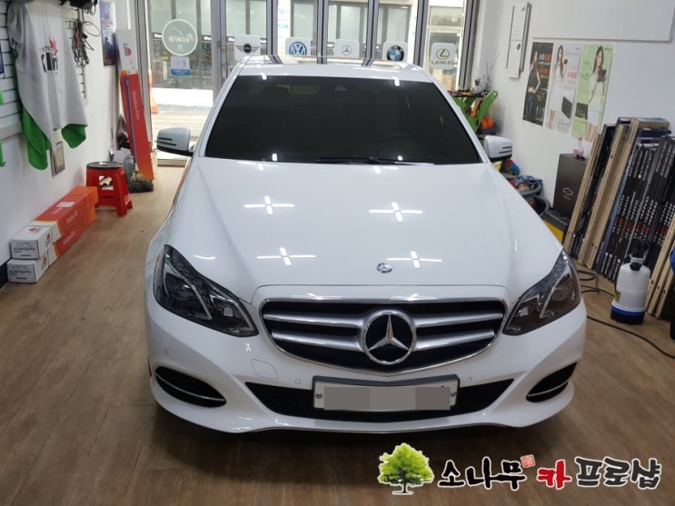  벤츠 E클래스 블랙박스 장착