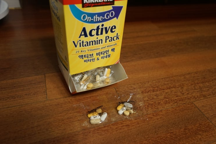 코스트코 종합 비타민 / KIRKLAND Active Vitamin Pack / 액티브 비타민 팩