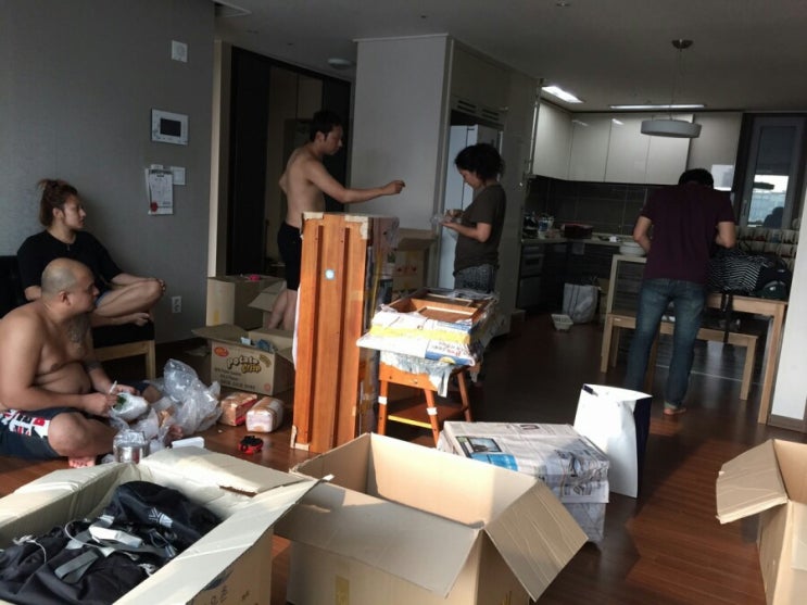  2015/07/02 이사하던 날