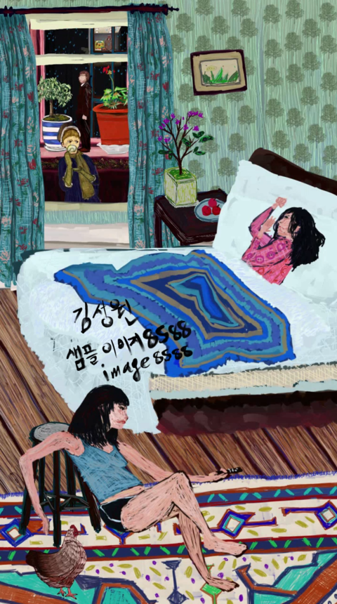  [작품] 나를위한정원(Garden for me)2014-2 [디지털액자, 시간회화]