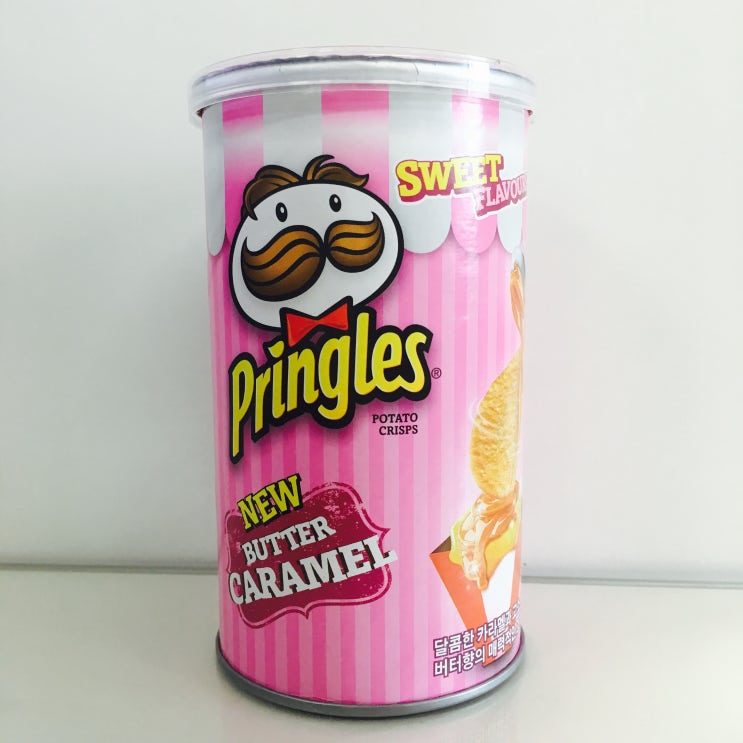  달달하니 맛나는 프링글스 버터 카라멜 먹어봤어요 :)