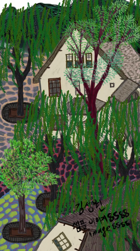  [작품] 나를위한정원(Garden for me)2014-6 [디지털액자, 시간회화]