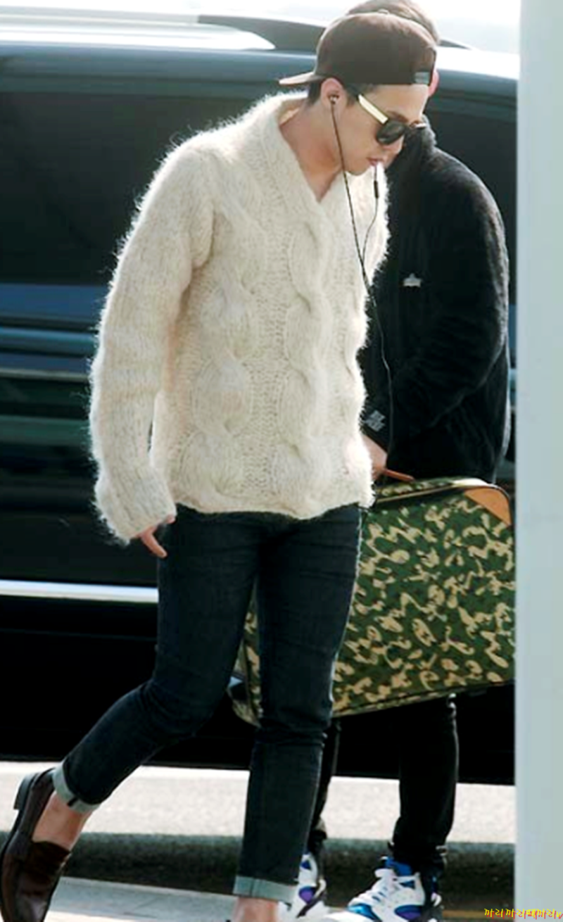 Is G-Dragon's Airport Fashion Like Hollywood? ♡.♡