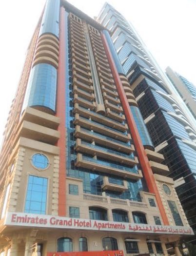  두바이 숙소. 에미레이츠 그랜드 호텔 아파트먼트(Emirates Grand Hotel Apartment) 후기- 완전 비추 베드버그 나옴 ㅠㅠ