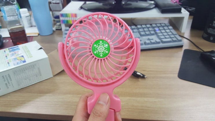  미니선풍기 안 살수가 없다