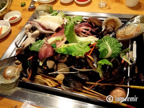 [가산 술집/맛집] 헉소리 나는 조개찜 "오지환의야시장"