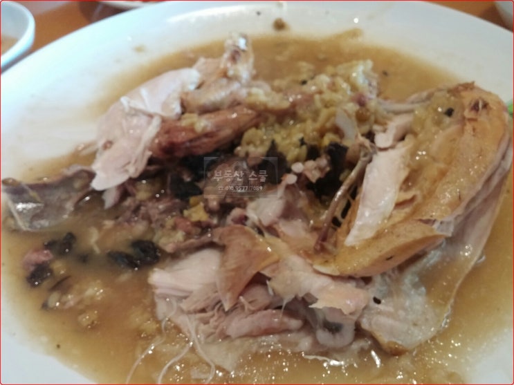  천안맛집 장수촌 누룽지능이백숙으로 몸보신했어요...