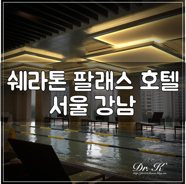  쉐라톤 서울 팔래스 강남 호텔 : 실내 수영장에서 아이와 함께