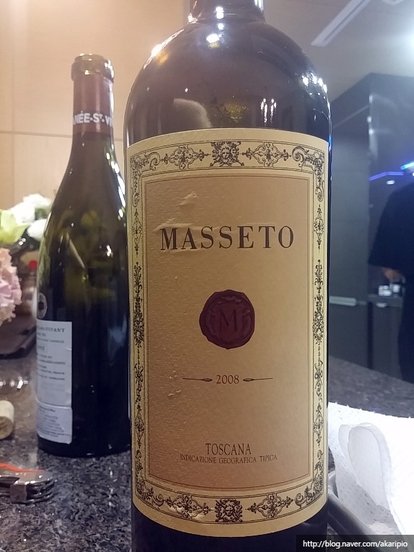  Tenuta dell'Ornellaia, Masseto, Toscana IGT, Tuscany, 2008 (테누타 델 오르넬라이아, 마세토)