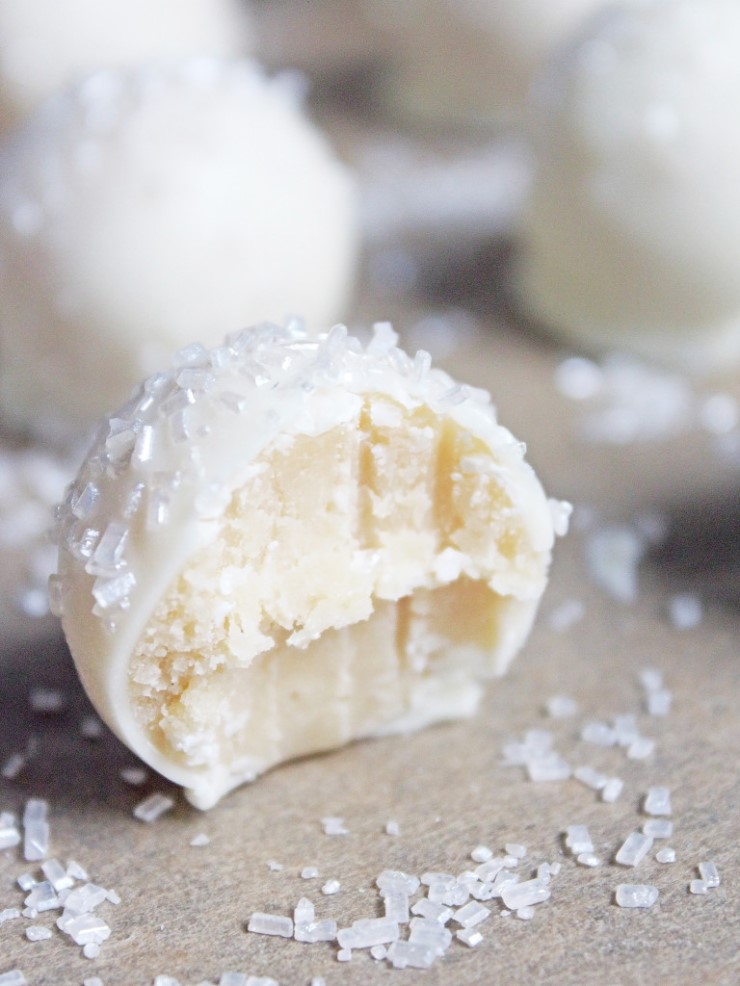 홈메이드 레시피 설탕 쿠키 트뤼플 Sugar Cookie Truffles 홈메이드 레시피 설탕 쿠키 트뤼플 Sugar Cookie Truffles