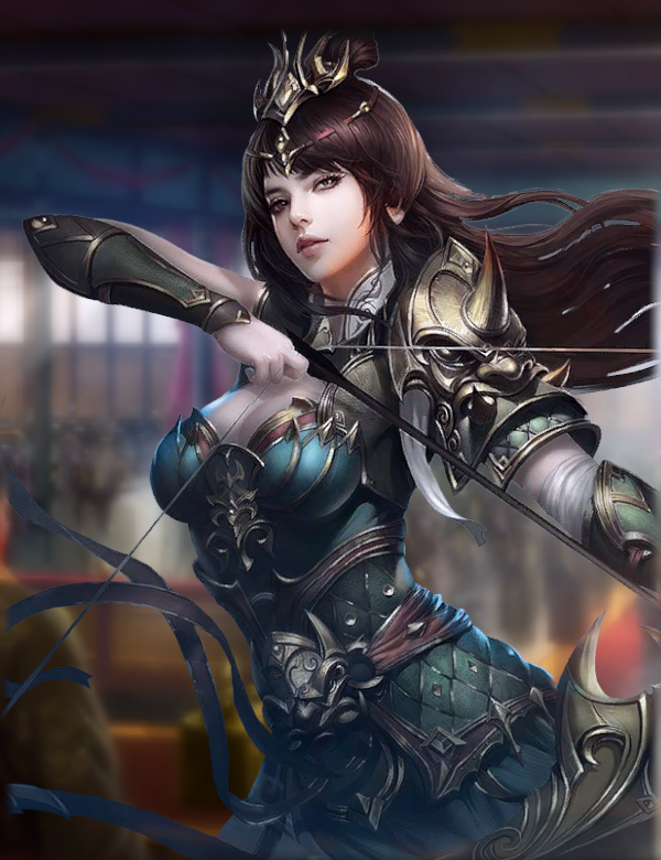 Alpha 동양 여 신무장 일러스트 30 삼국지 13用 네이버 블로그