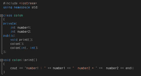 C++ 콜론( colon, : ) 초기화 : 네이버 블로그