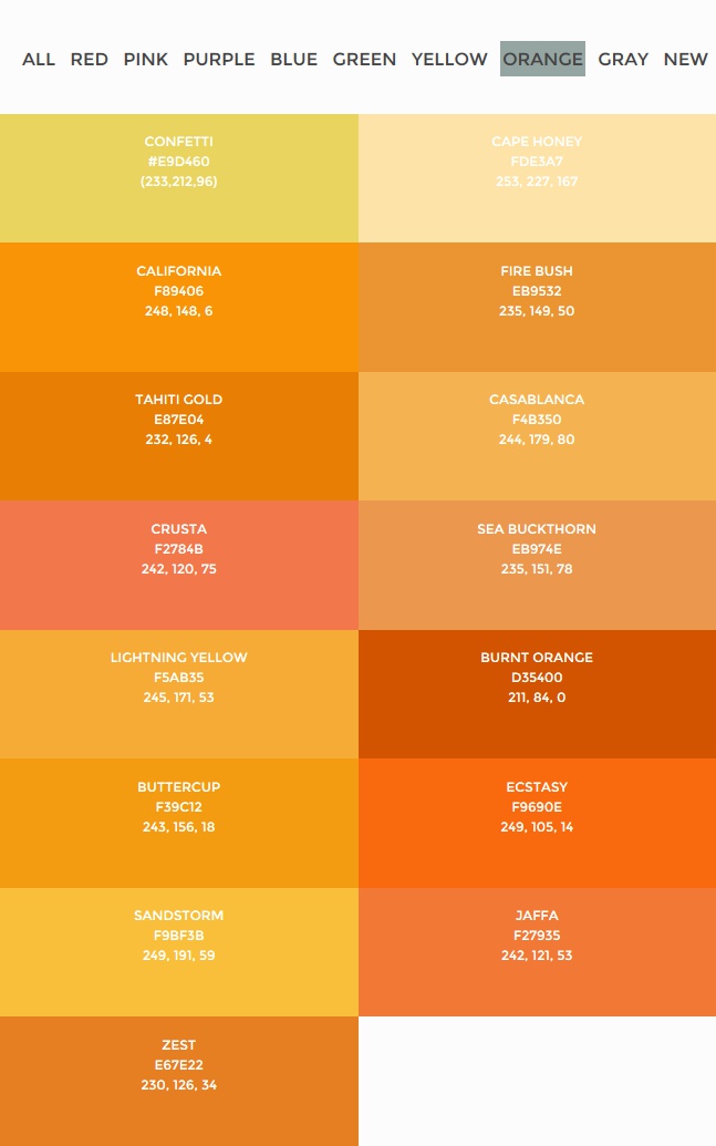 Best Flat Colors Best Flat Colors