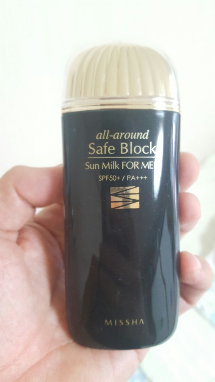  미샤 썬크림(all around safe block, sunmilk for men)