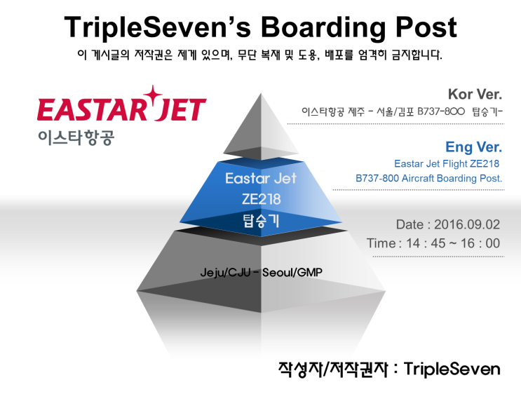  [TripleSeven/탑승기] 이스타항공 B737-800 제주 - 서울/김포 탑승기 - (2)