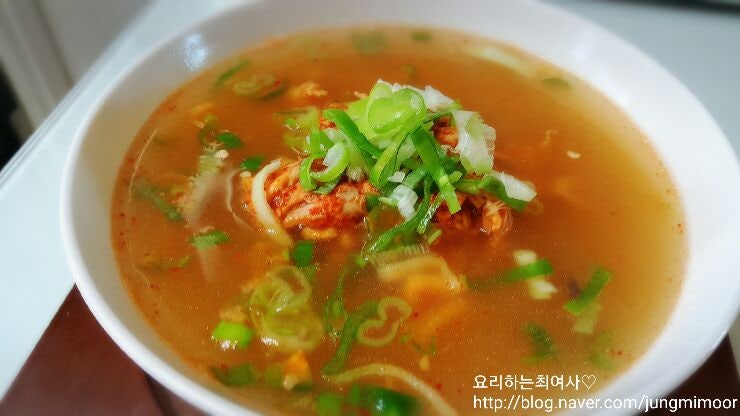 차승원의 이북식닭곰탕 만들기 : 얼큰한맛이 일품입니다^^