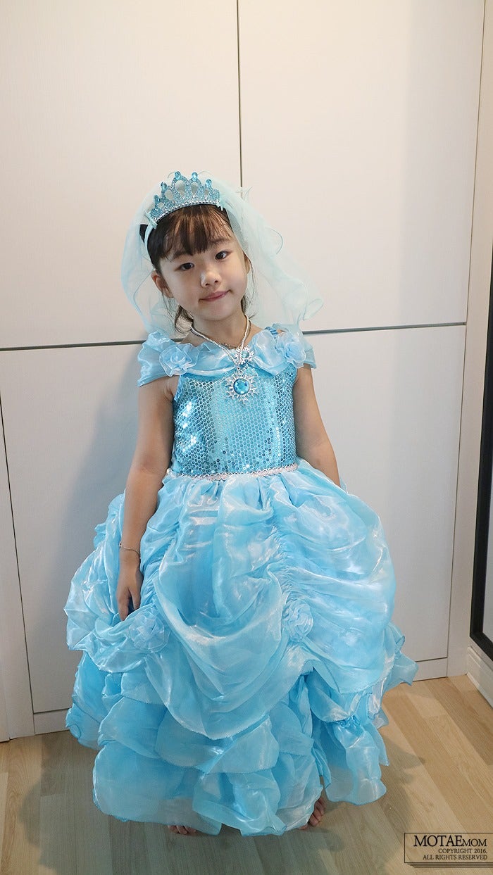 여아 할로윈의상 엘사드레스 최강♬ : 네이버 블로그, image size:700x1243