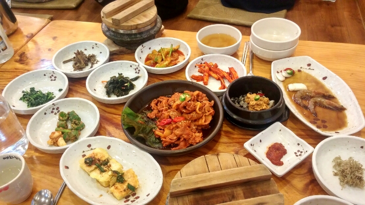  밤일마을 맛집 / 광명 매화쌈밥