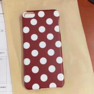 아이팟터치 도트케이스