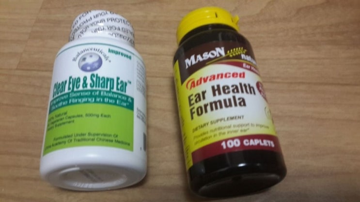  이명치료제 후기 Balanceuticals 와 Mason Vitamins