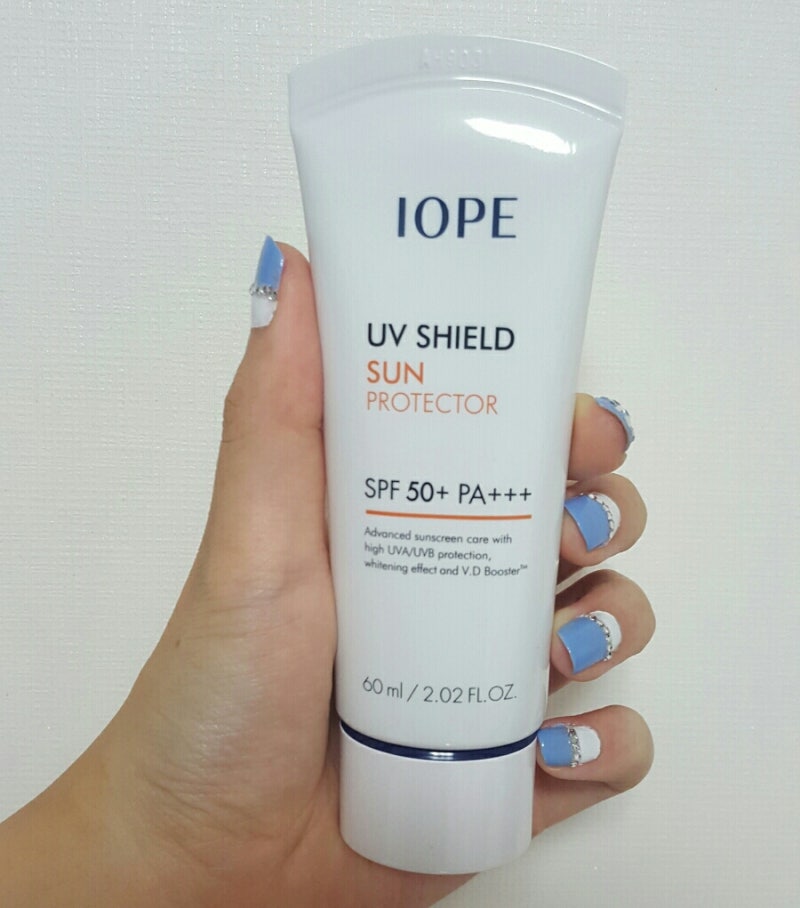 [아이오페 선크림]UV쉴드 선 프로텍터 후기