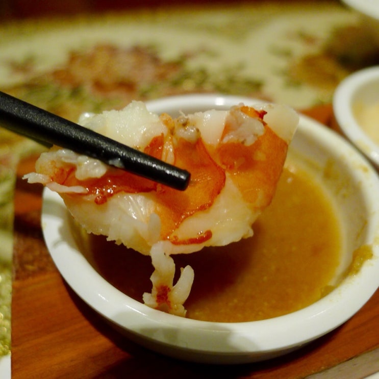  학동역 맛집 태국식 샤브샤브 '홈수끼'